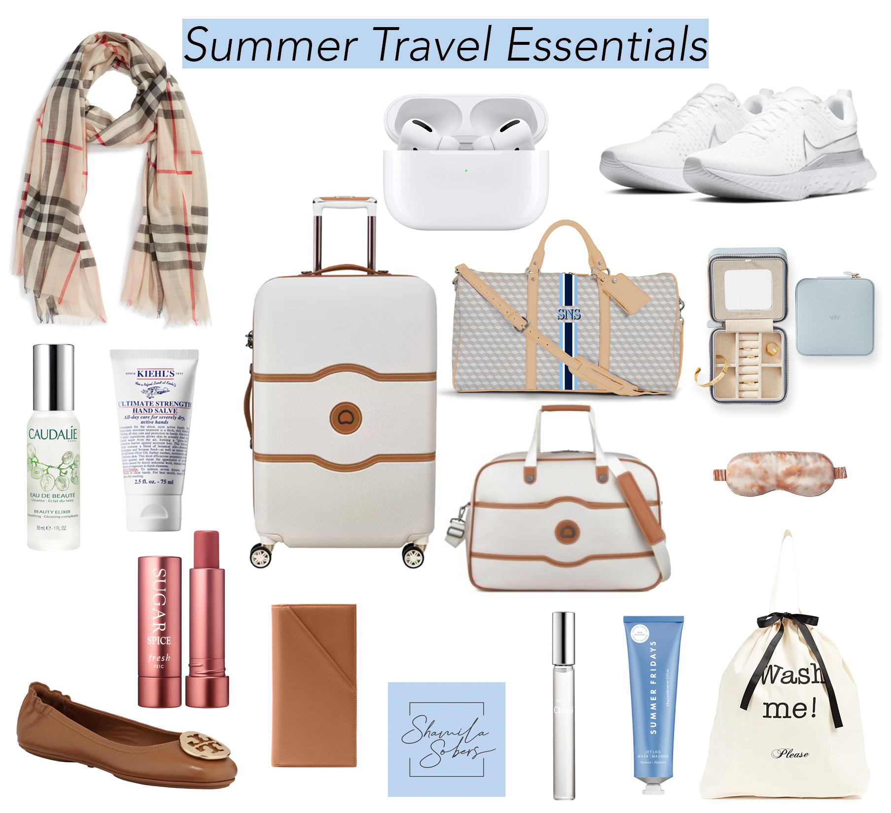 Summer Travel Essentials - Shamila Sobers