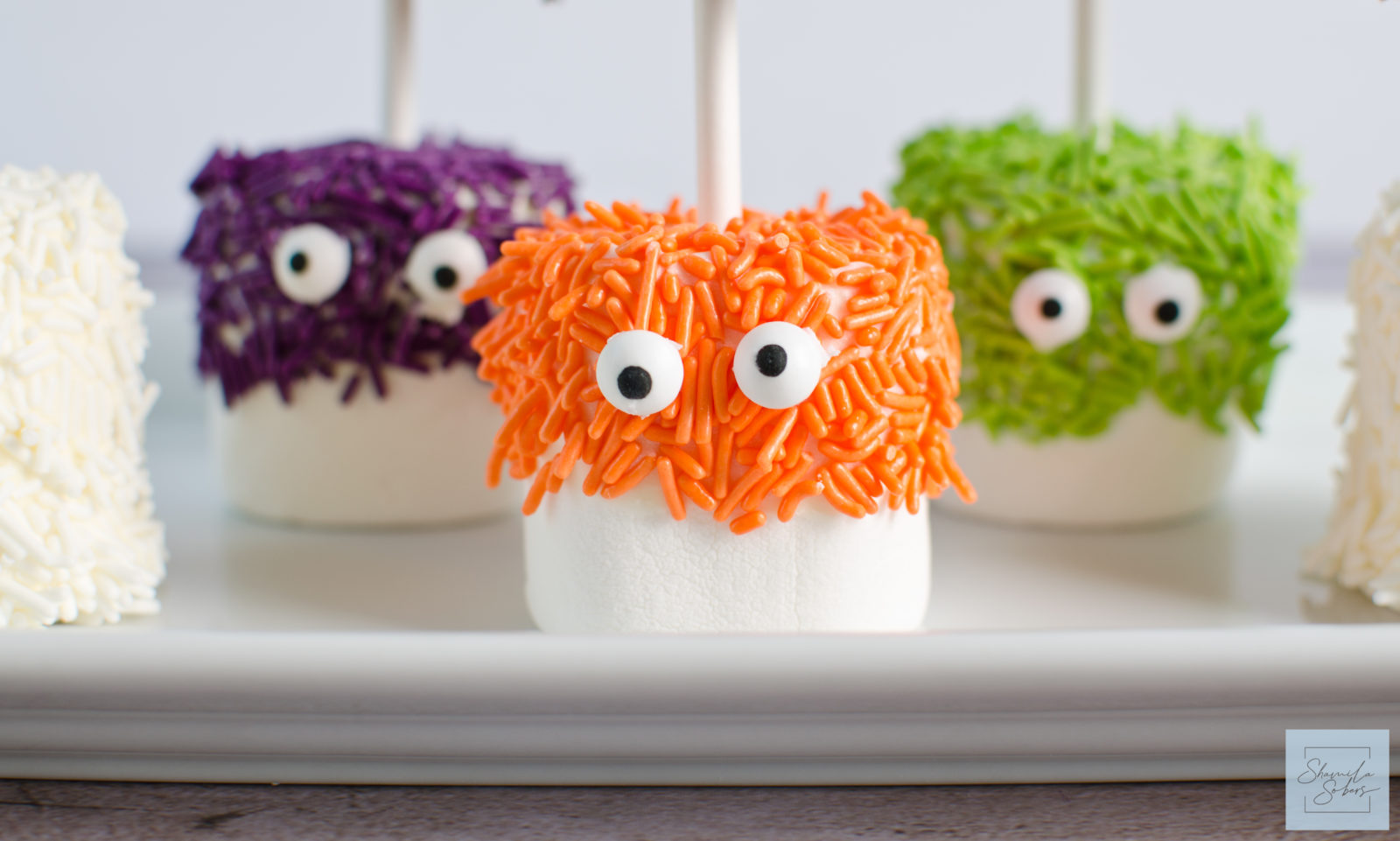 Monster & Ghost Marshmallows - Shamila Sobers