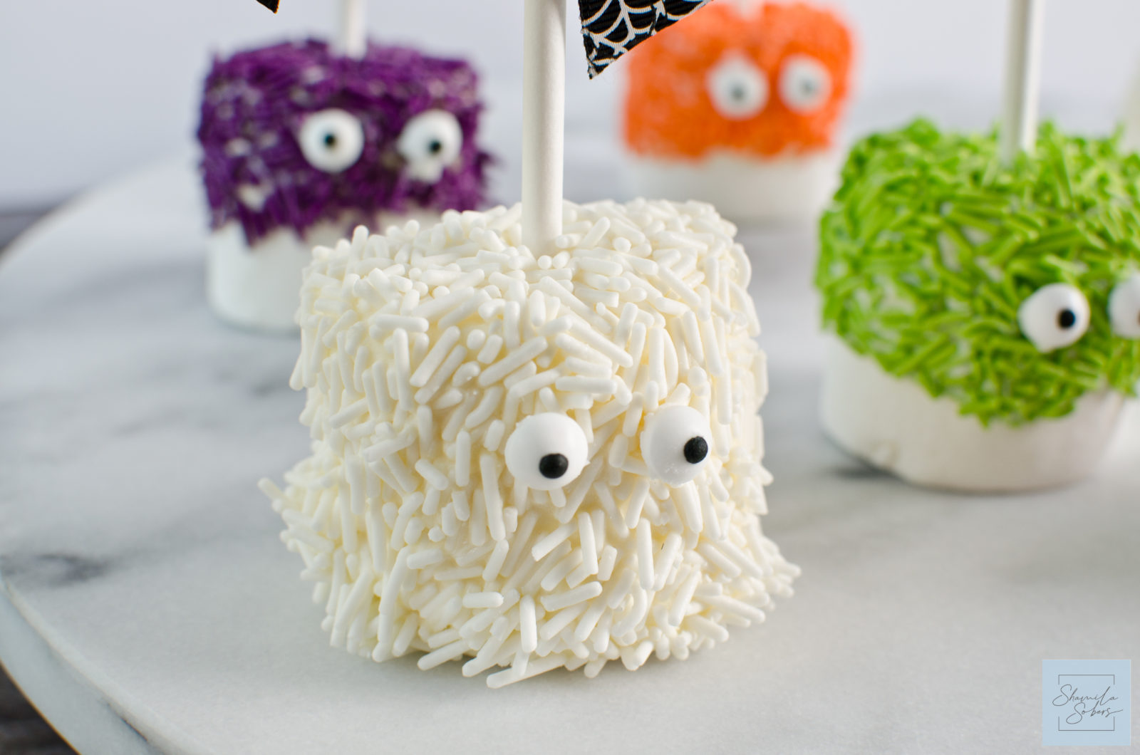 Monster & Ghost Marshmallows - Shamila Sobers