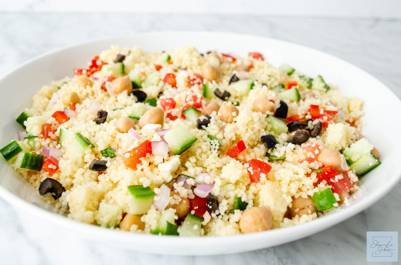 Our Favorite Mediterranean Couscous Salad - Shamila Sobers