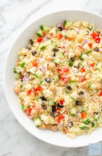 Our Favorite Mediterranean Couscous Salad - Shamila Sobers